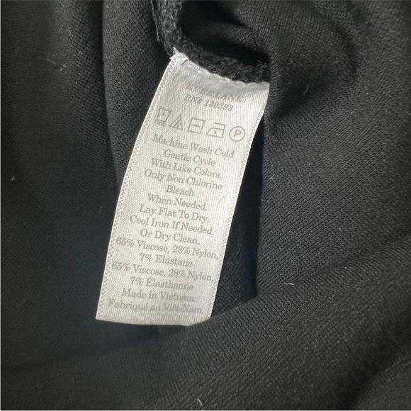 Everlane Black The Stretch Ponte Pants size 10 - Picture 6 of 6